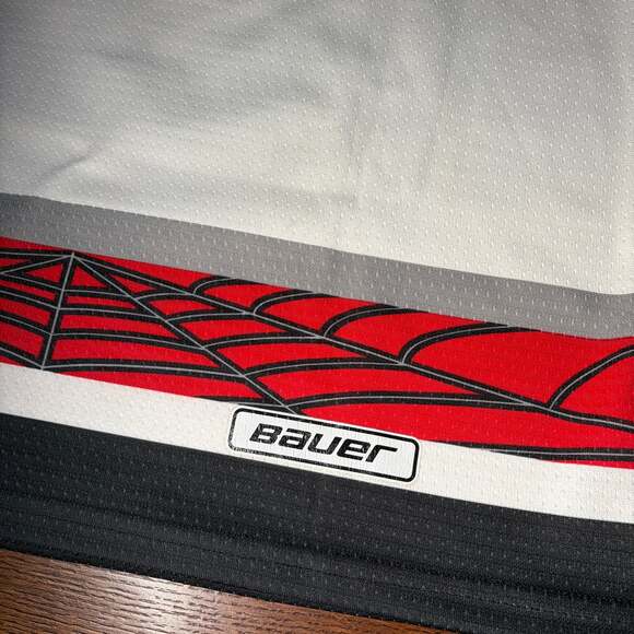 San Francisco Spiders Hockey Jersey Bauer IHL M White - Drake - Music Video - Picture 10 of 10